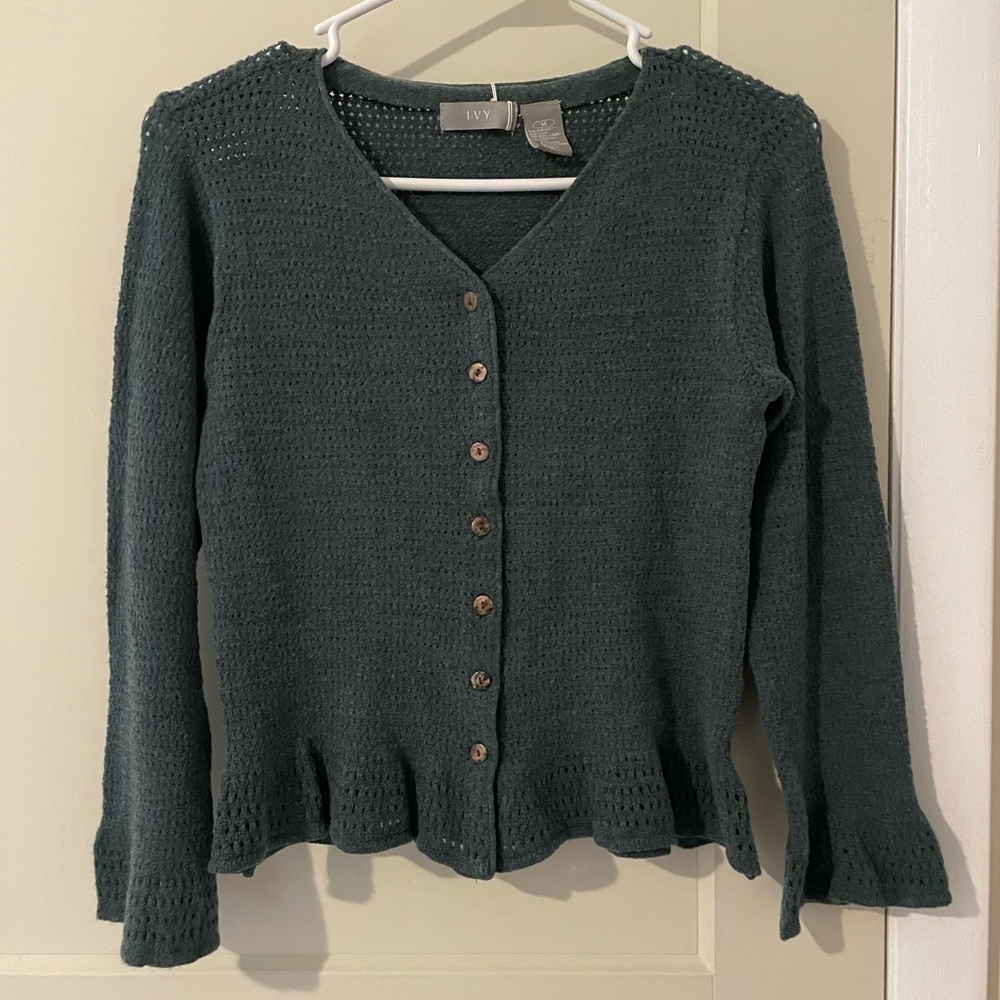 Vintage IVY Long Sleeve Cardigan